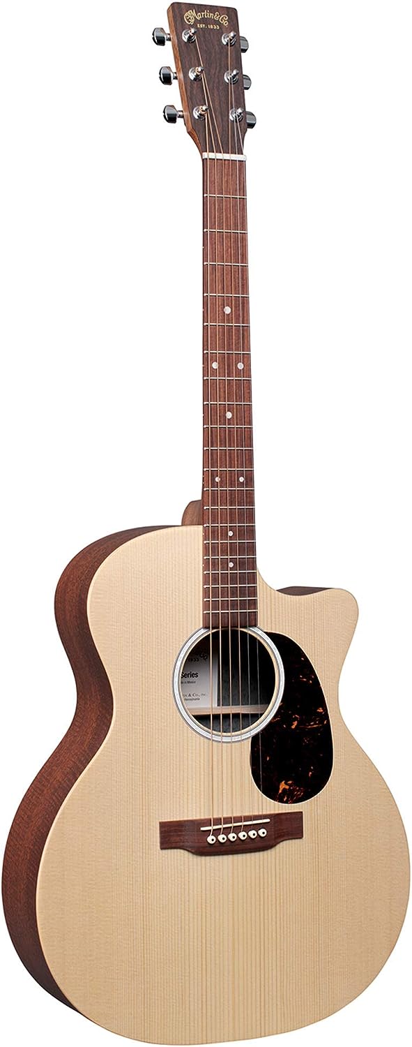 Martin GPC-X2E Acoustic-Electric Guitar on a white background