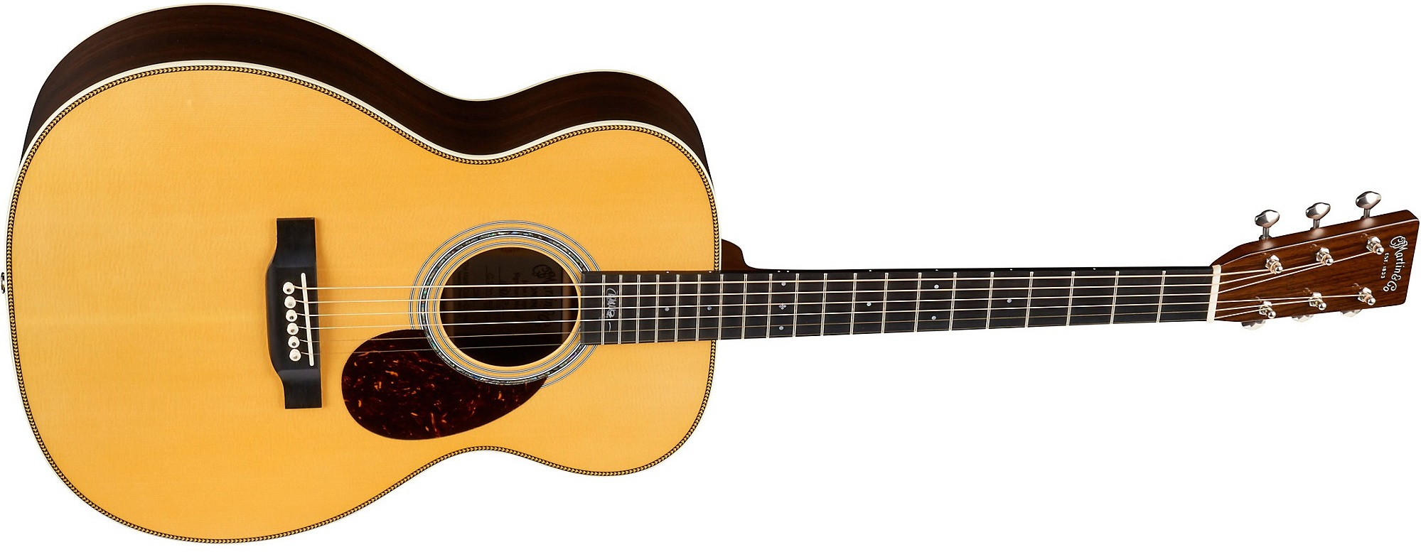 Martin OMJM John Mayer Acoustic-Electric Guitar on a white background