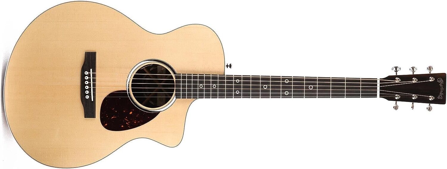 Martin Road Series SC-13E Acoustic-Electric Guitar on a white background