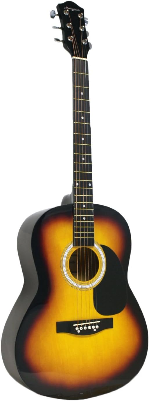 Martin Smith Acoustic Guitar on a white background