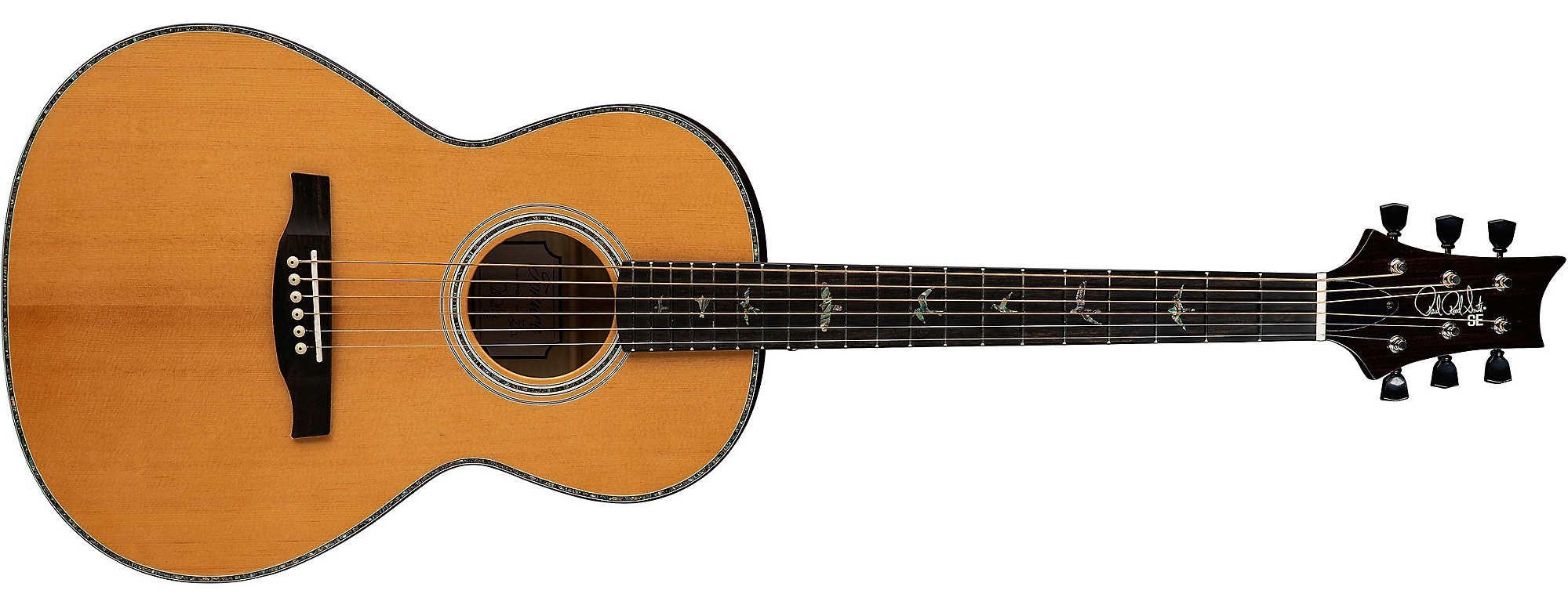 PRS SE P50E Acoustic-Electric Guitar on a white background