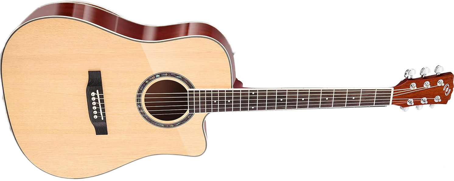 Pyle Full Size Acoustic Guitar on a white background