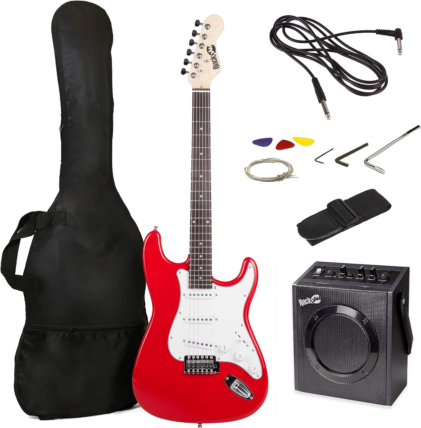 RockJam Electric Guitar Superkit on a white background