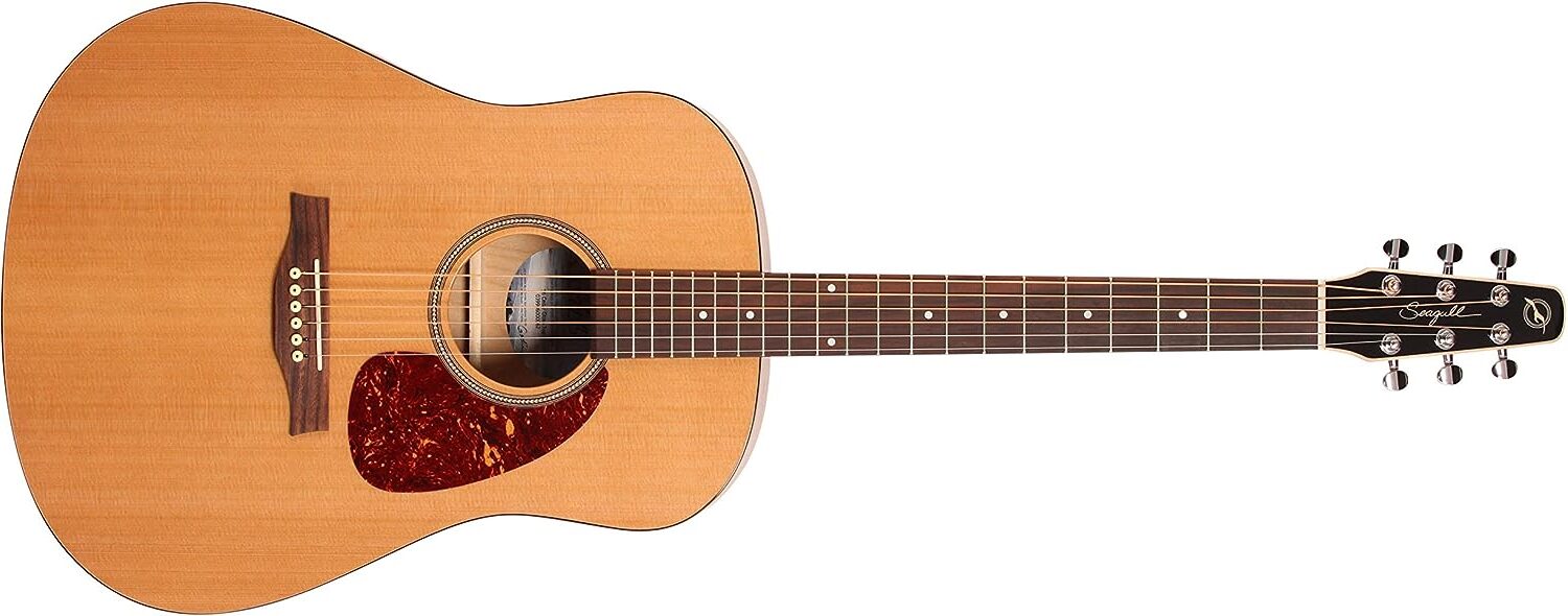 Seagull S6 Original Acoustic Guitar on a white background