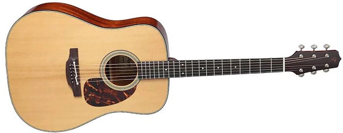 Takamine EF340S TT Acoustic-Electric Guitar on a white background