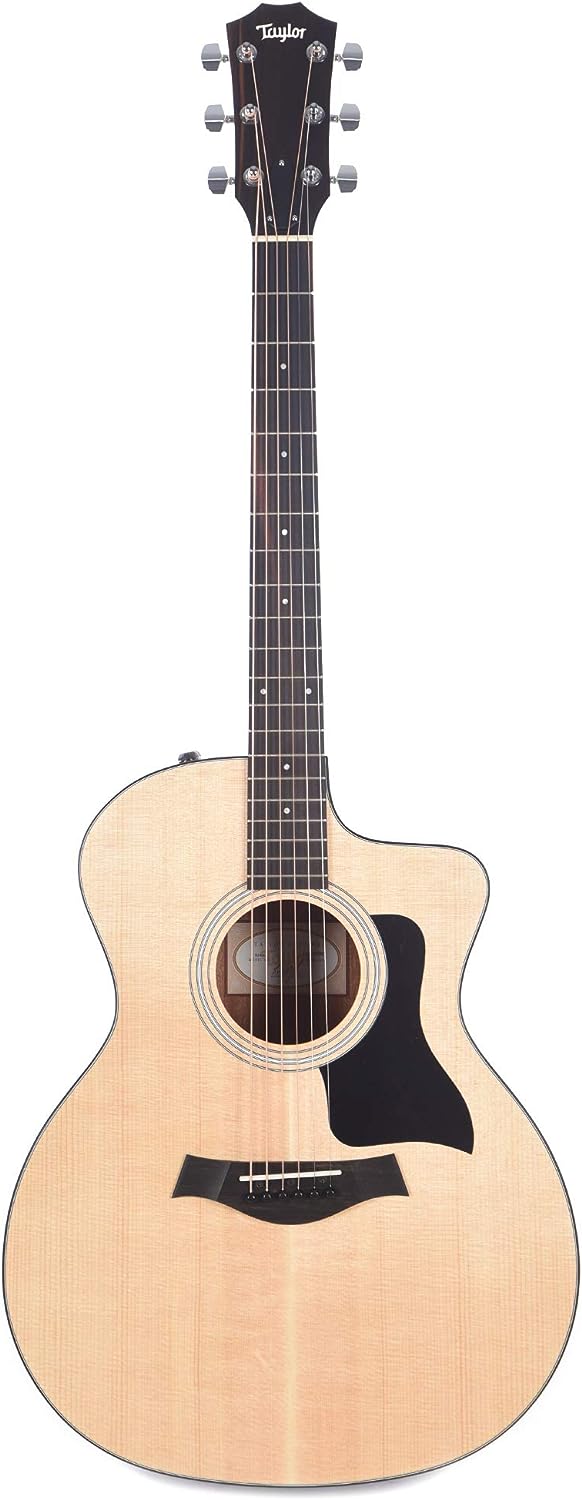 Taylor 114ce Acoustic-Electric Guitar on a white background