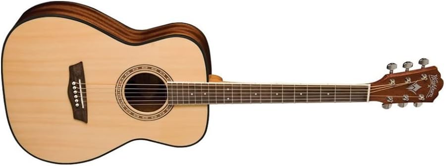 Washburn Apprentice F5 Series Folk Acoustic Guitar on a white background
