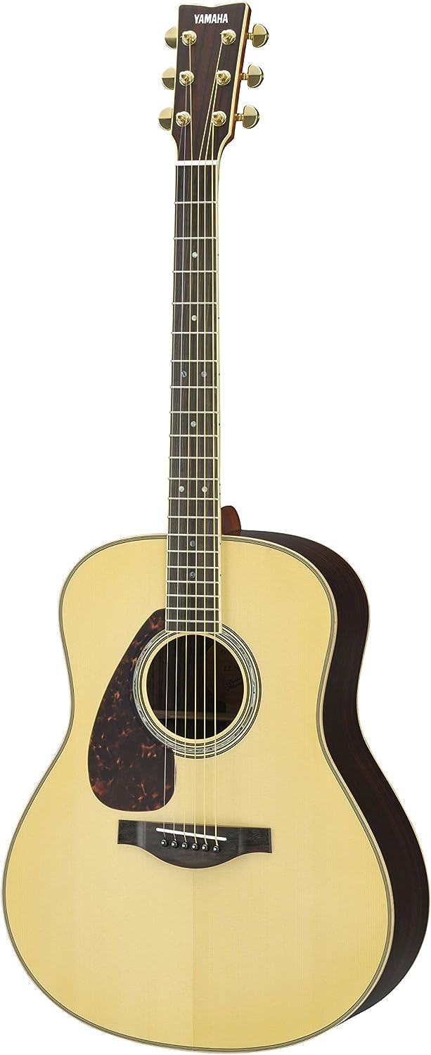 Yamaha L-Series LL16 Left Handed Acoustic-Electric Guitar on a white background