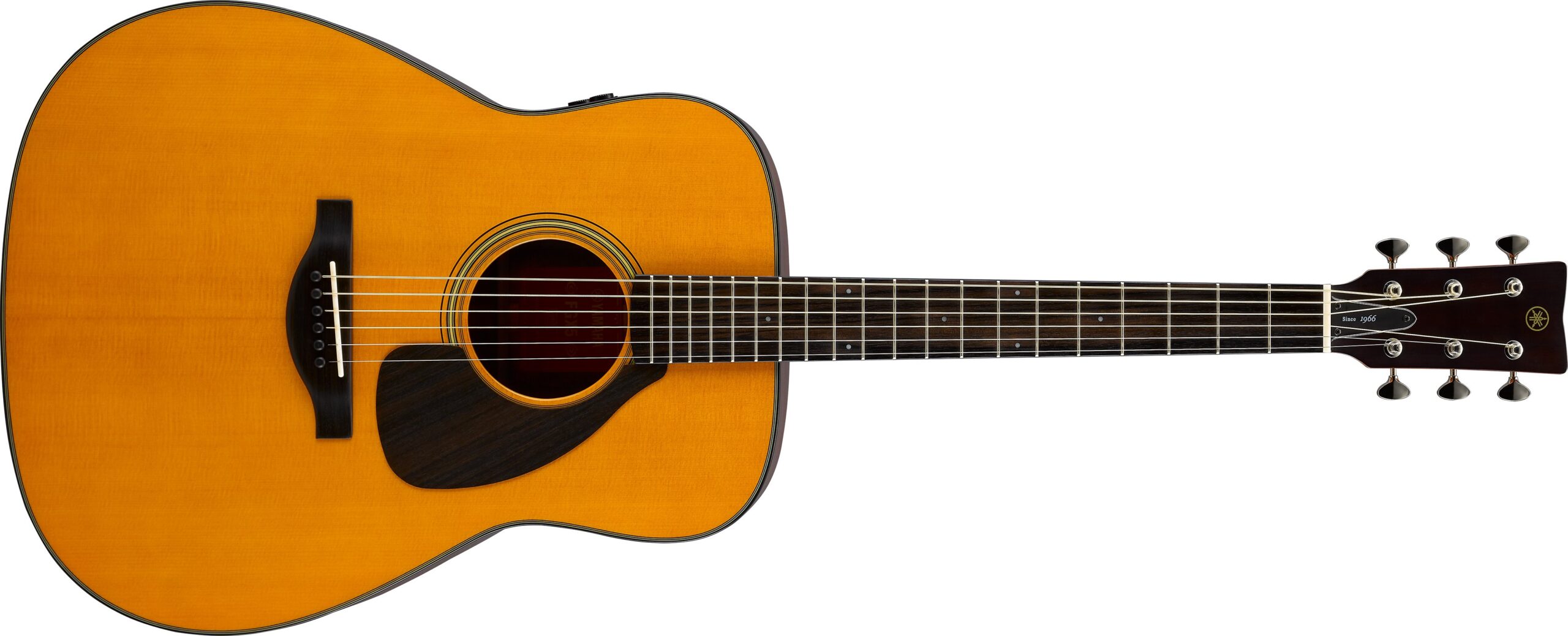 Yamaha Red Label FGX5 Acoustic-Electric Guitar on a white background