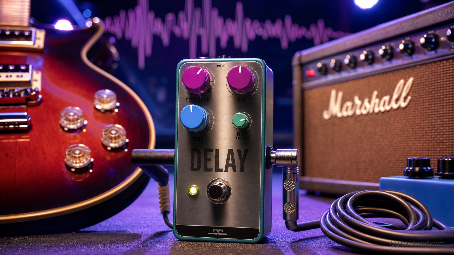 Delay Pedal For Echo Effects