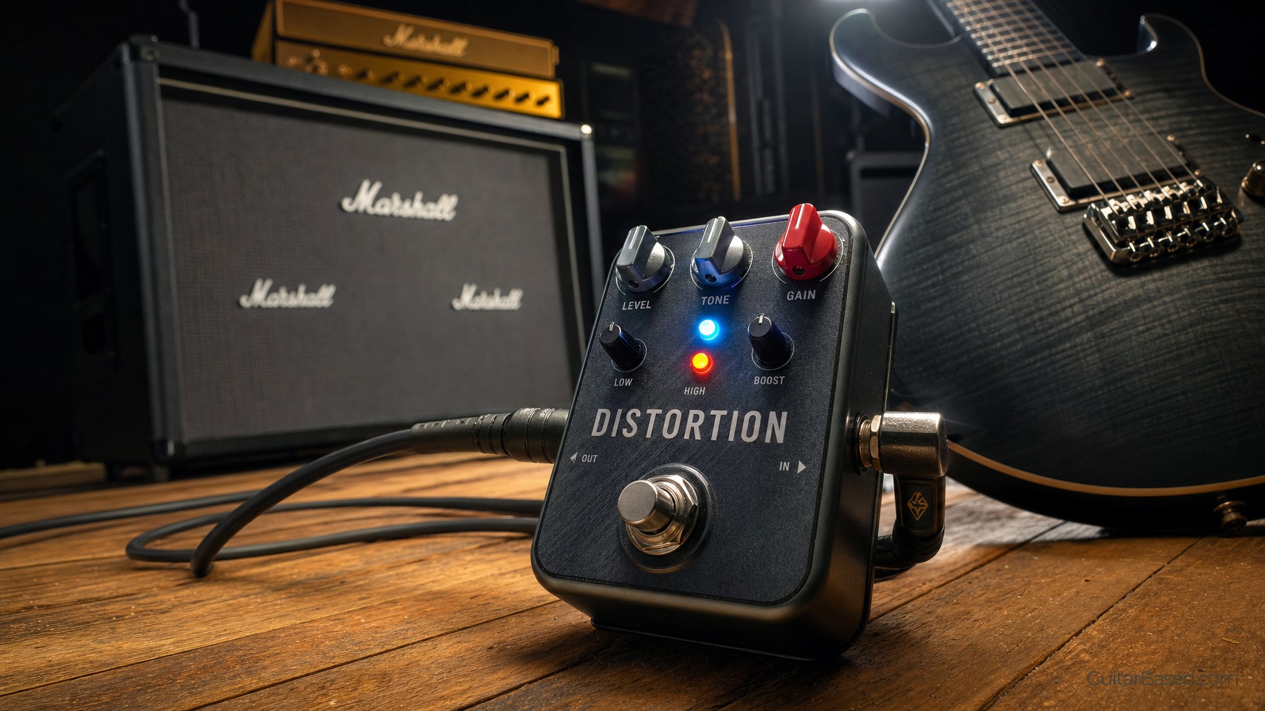 Distortion Pedal For Heavy Tones