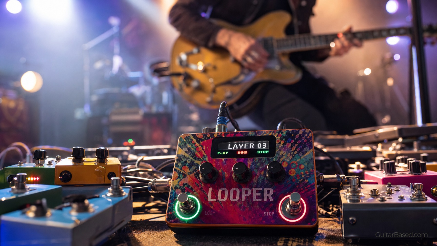 Looper Pedal For Layering Sounds