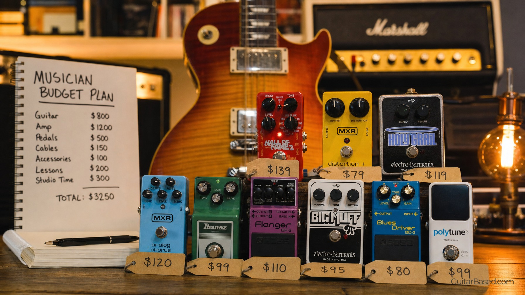 Establishing a Budget for Pedals