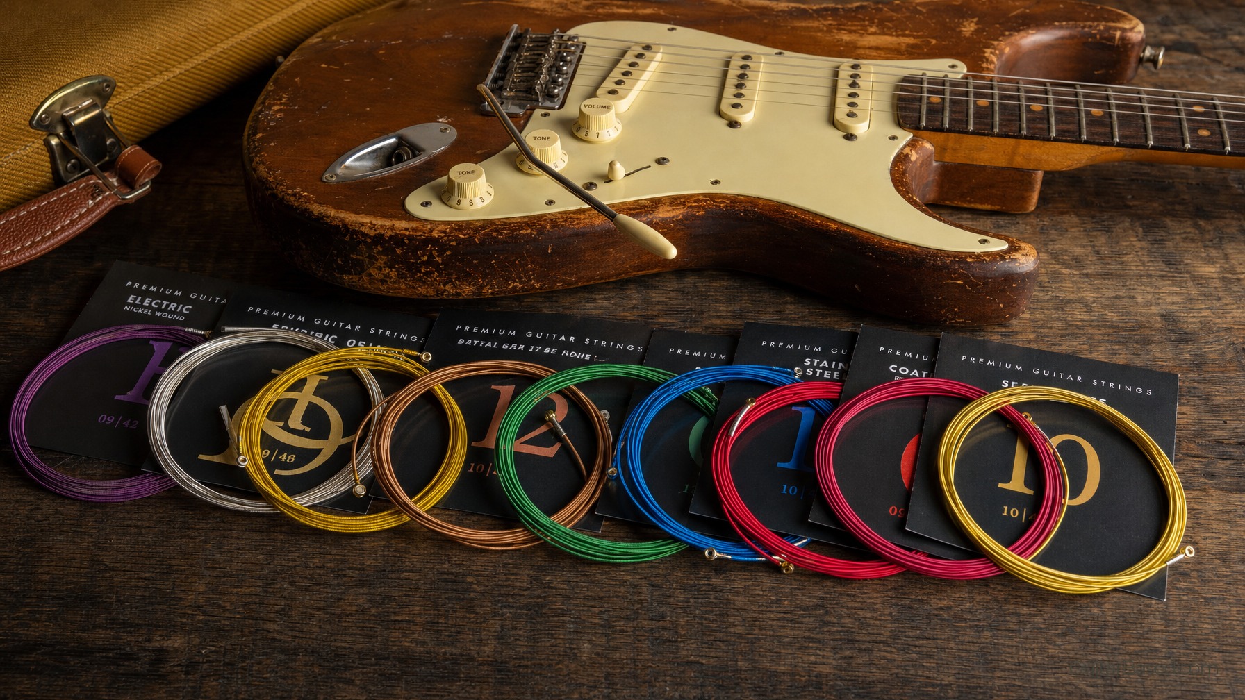 Fresh Strings For Better Playability