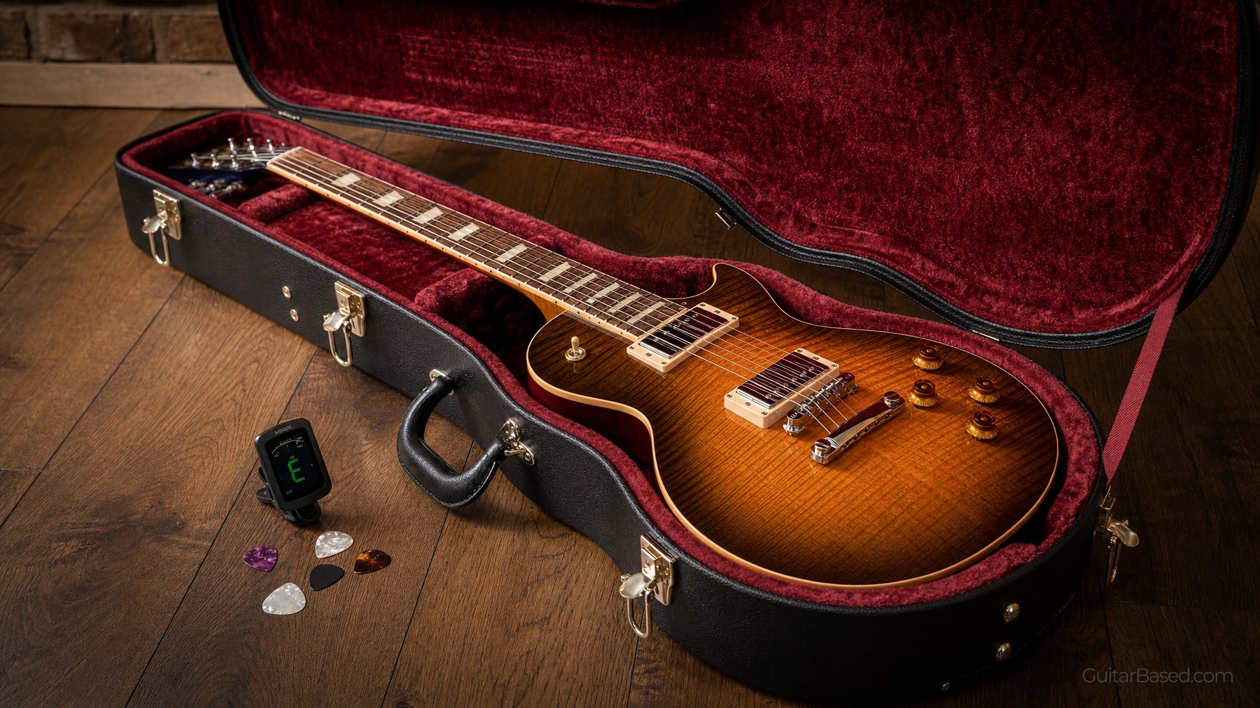 Guitar Case for Protection and Transport