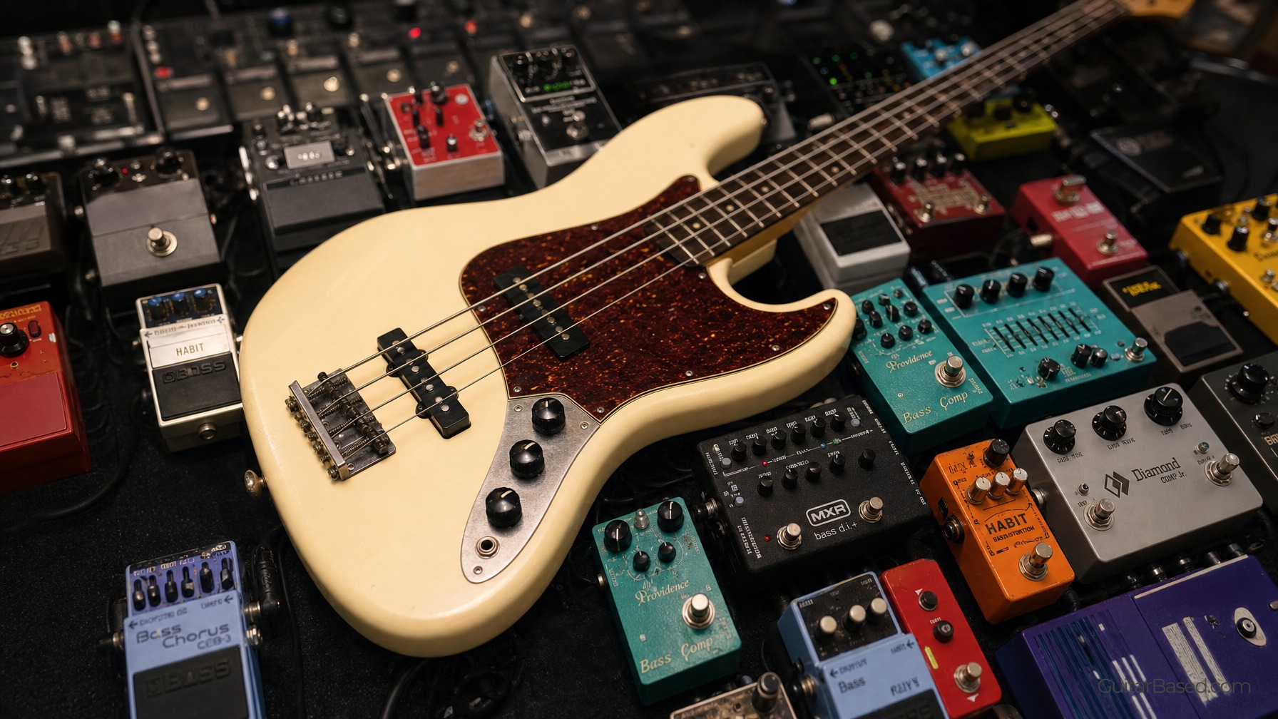 Guitar Pedals on Bass